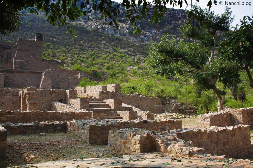 Remains of the ghost town, Bhangarh Fort, Jaipur, Rajasthan