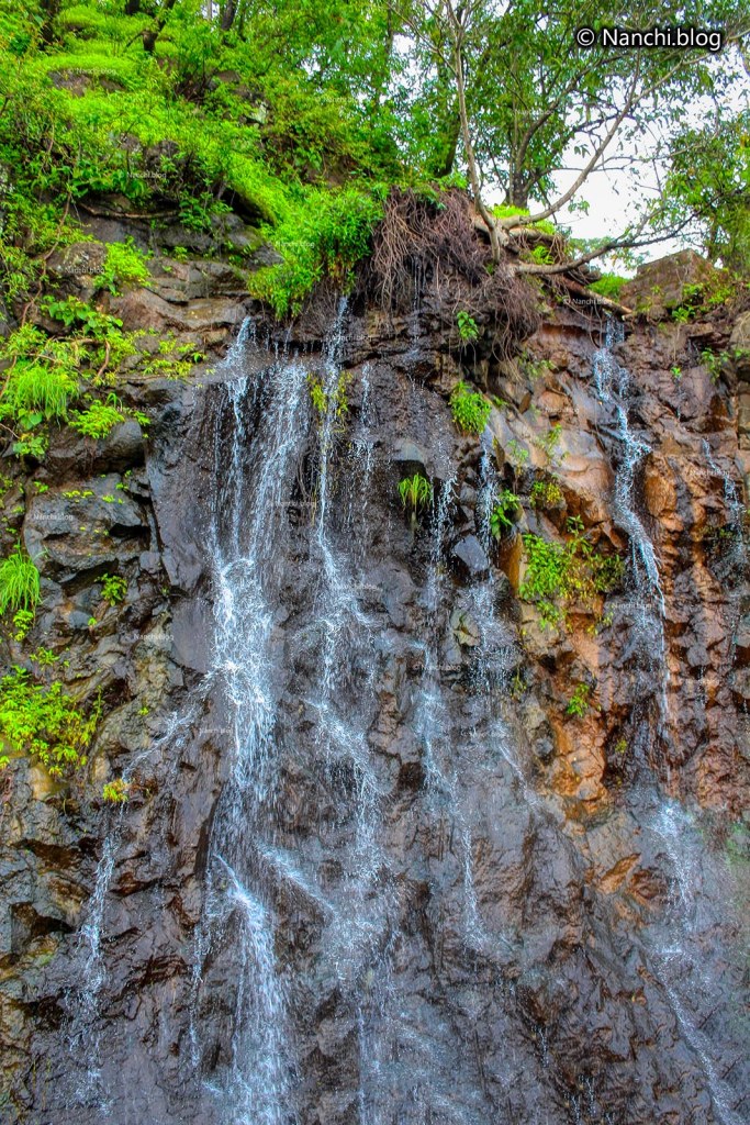 Small waterfall, On the way to Kaas Plateau, Satara, Maharashtra